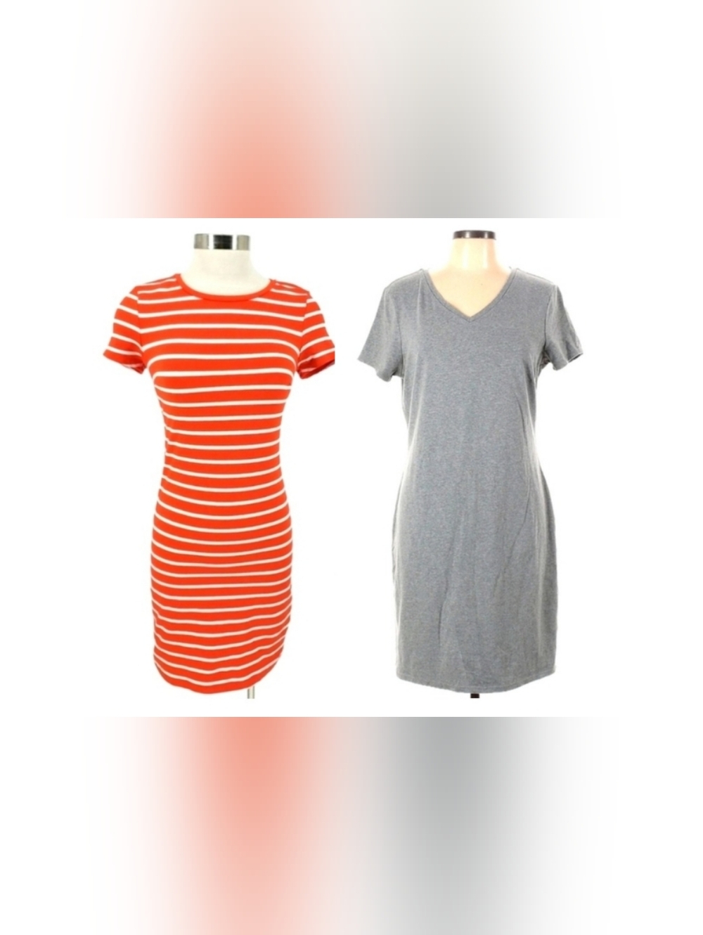 Old Navy T-shirt Sheath Dresses Size Medium (2 Dresses Included)